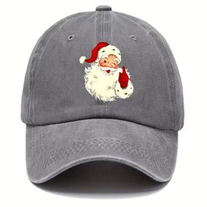 COPY - New vintage Santa Claus baseball fitted cap hat